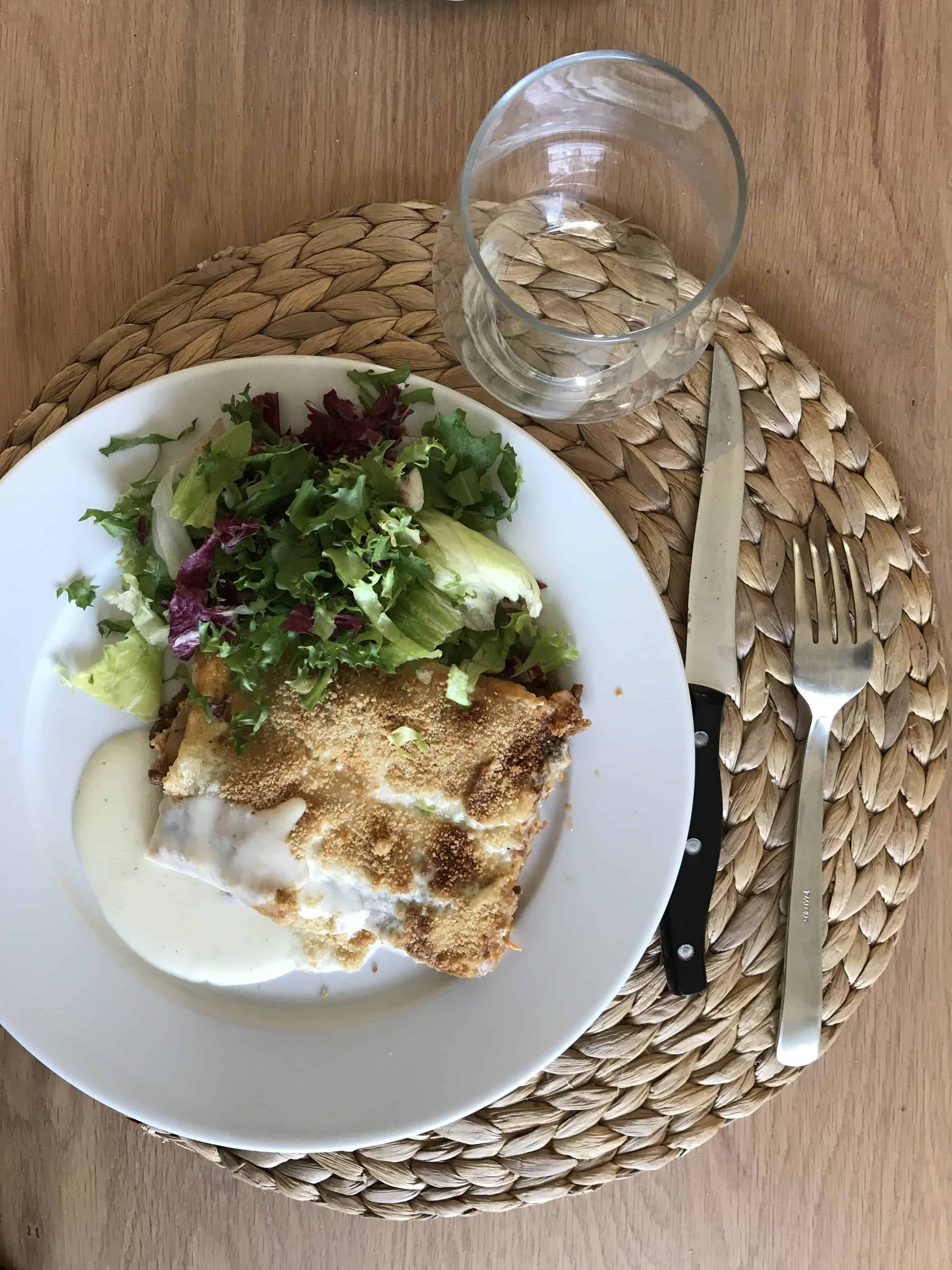 Lasagne opskrift - klassisk lasagne med mornaysauce