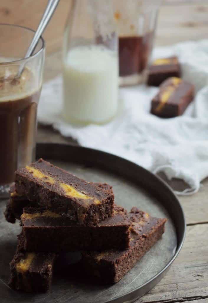 Brownie med græskar