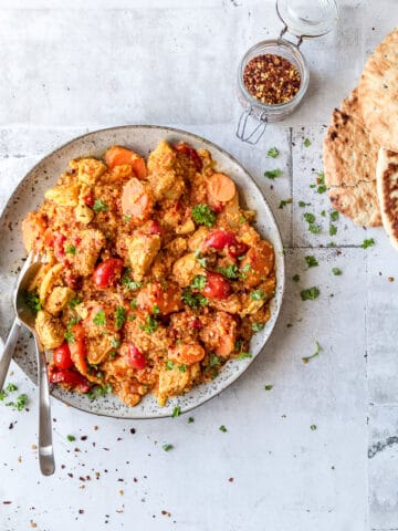 Tunesisk gryde med kylling og couscous - mad fra tunesien