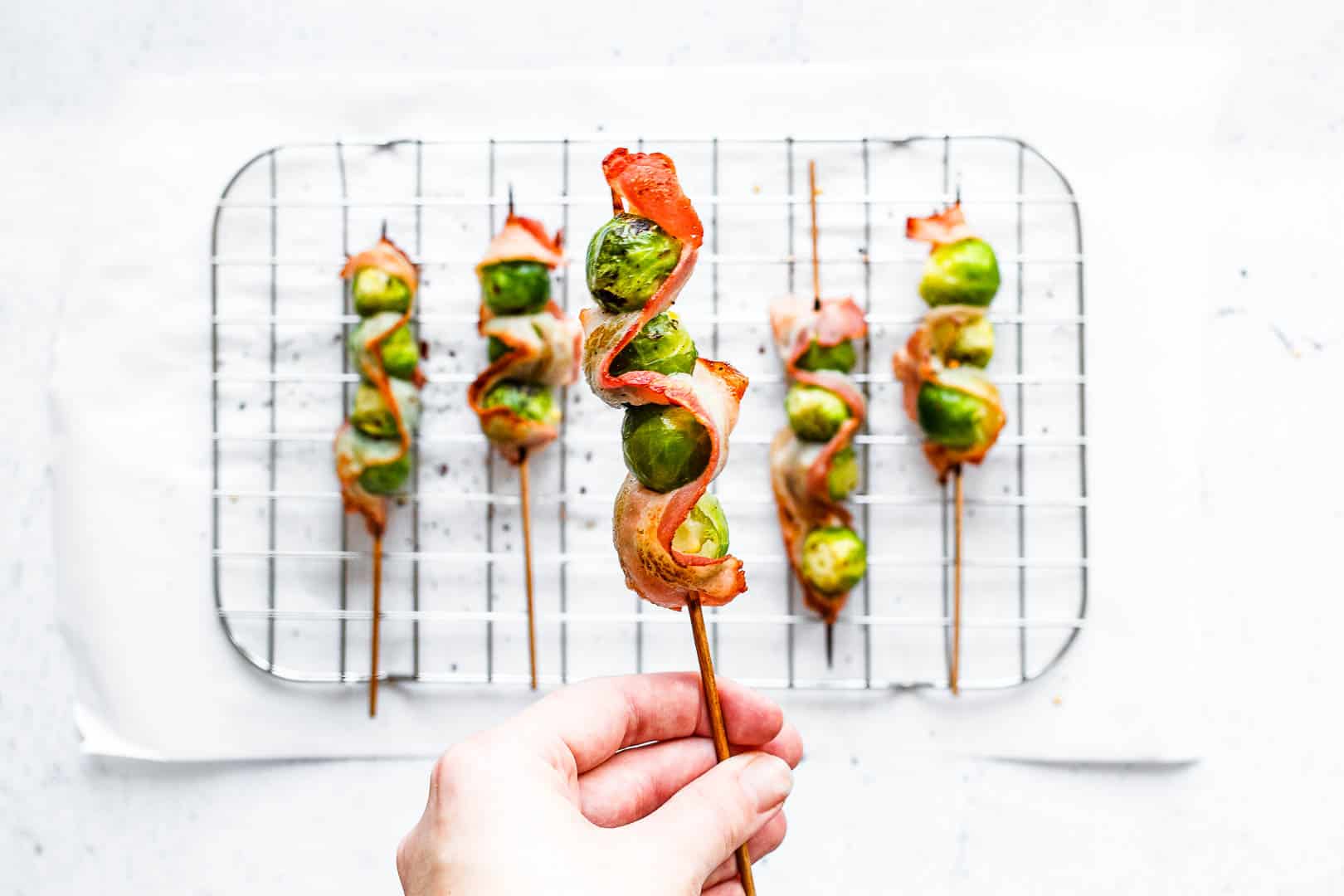 Rosenkål med bacon - rosenkål i ovn