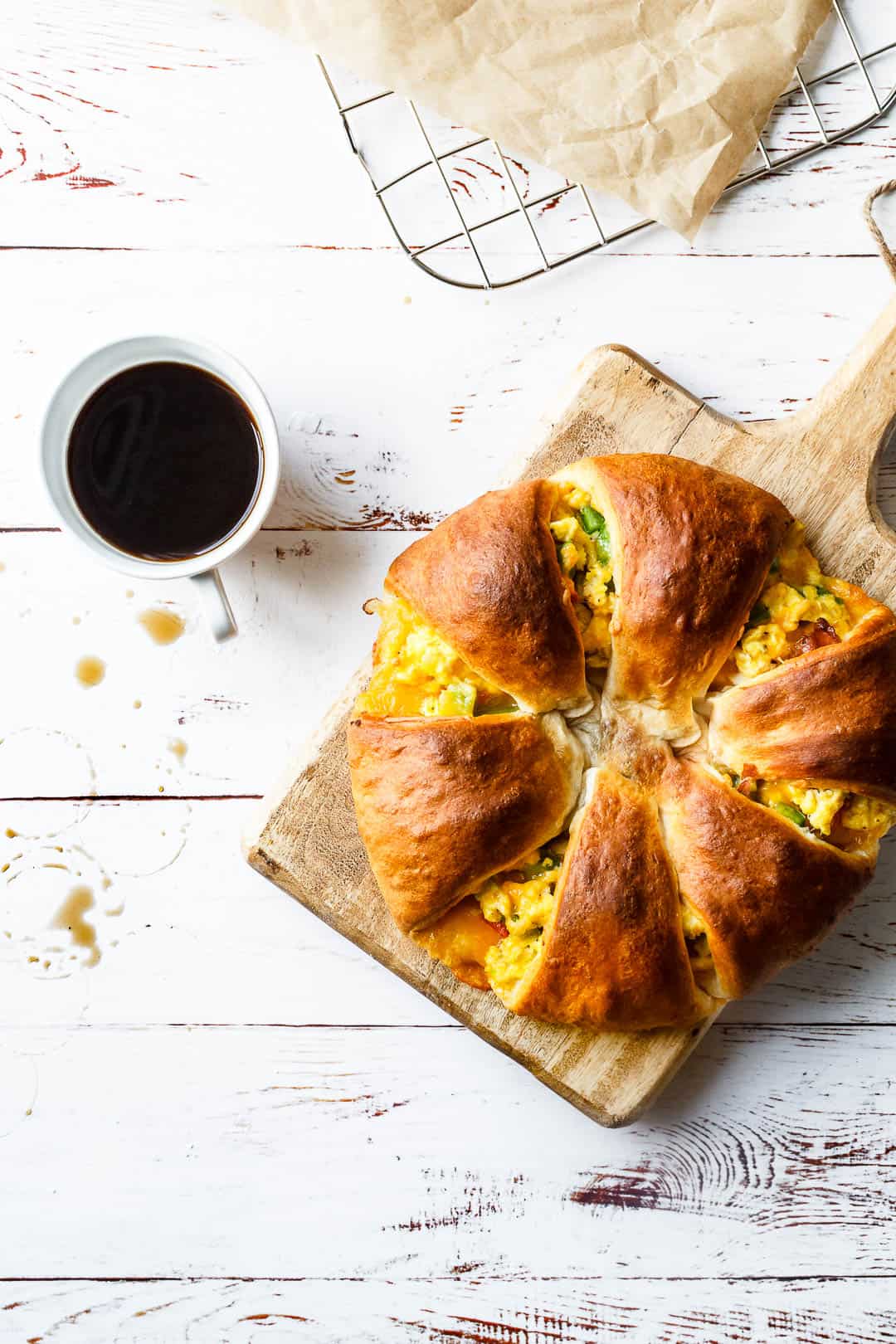 brunch og morgenmad - opskrift med æg og bacon