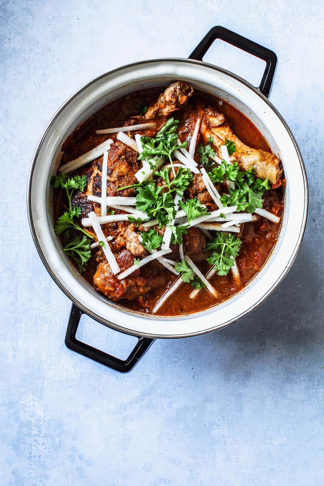 Kylling garam masala - kylling ret med kokosmælk - kylling i gryde