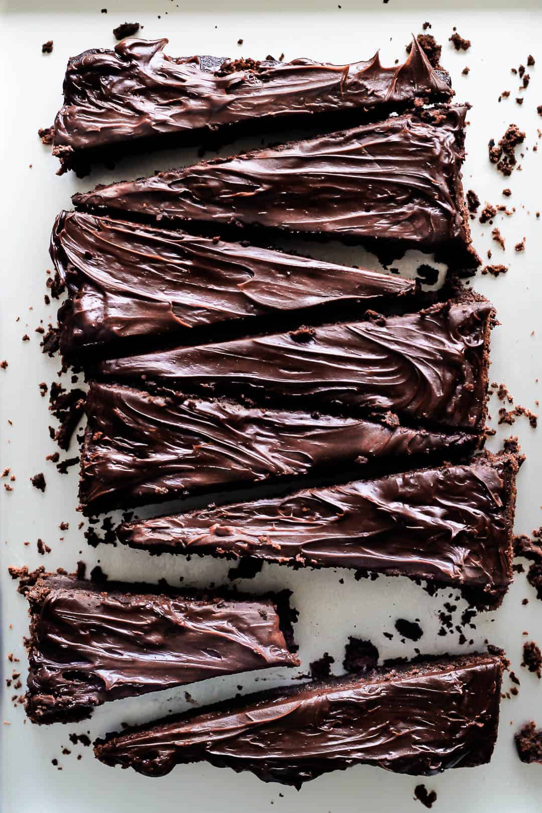 Guinness Brownies med chokoladeganache - opskrift på brownie