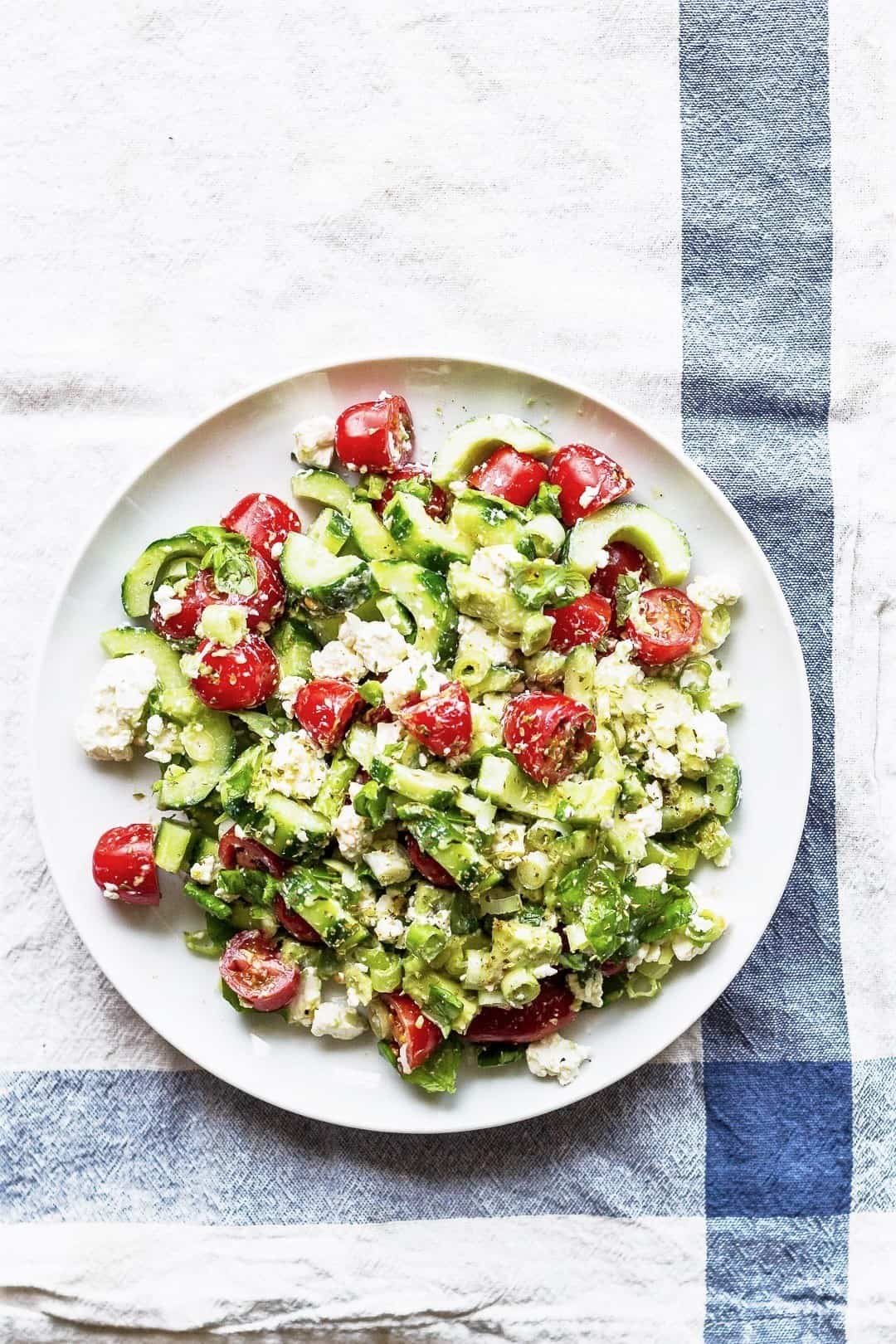 græsk salat - opskrift på salat med feta