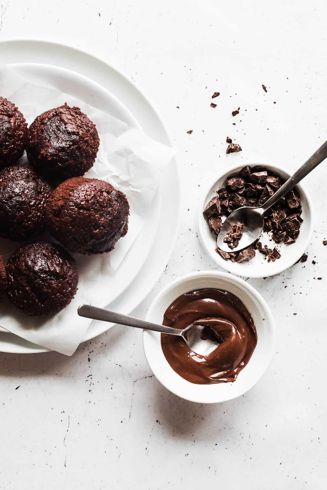 Chokolade cupcakes - opskrift på muffins med chokolade