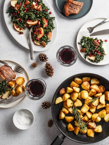 Andebryst med sprøde kartofler - julemiddag - Fiskars Hard Face
