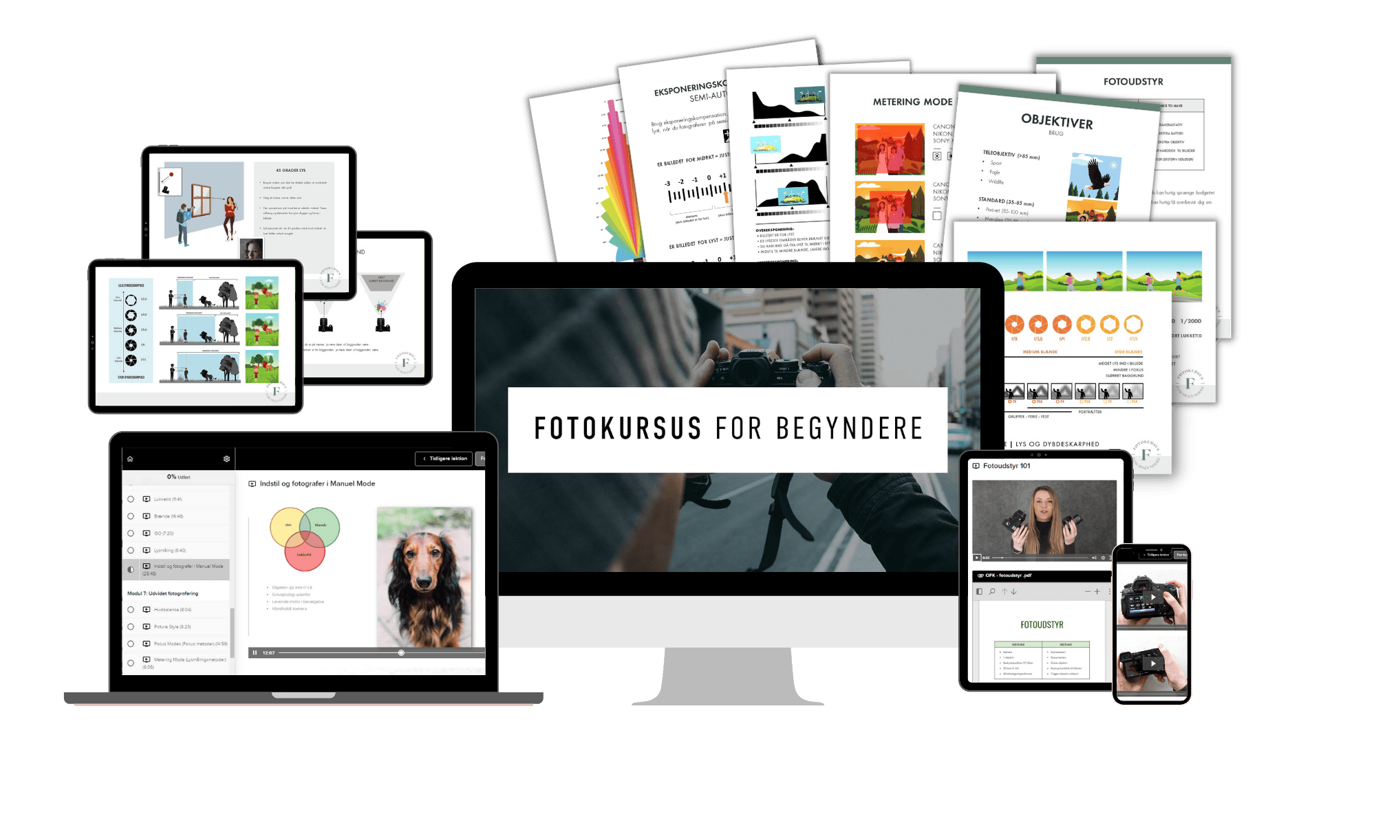 Online fotokursus for begyndere