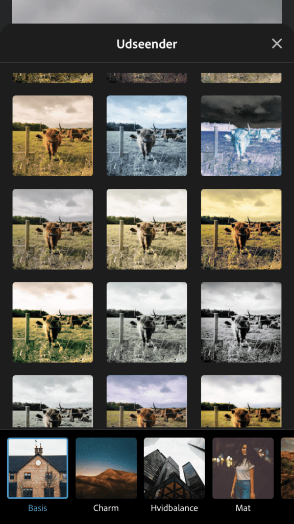 Adobe Photoshop Express - apps til billedredigering