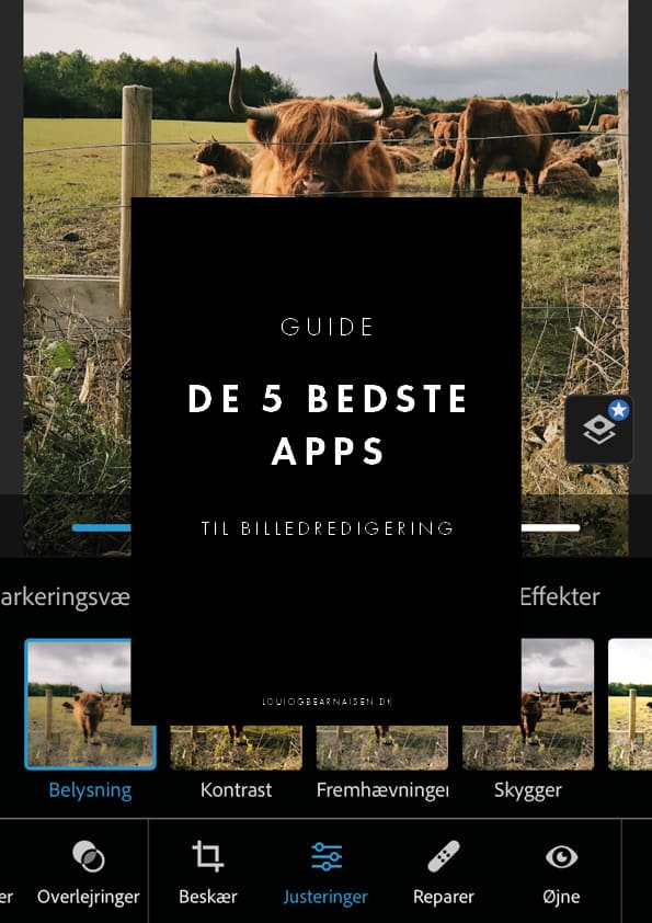 apps til billedredigering - anbefalinger