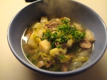 Oksekødssuppe
