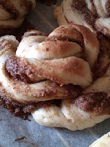 kanelsnurrer med marcipan