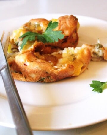 Madmuffins med mango og kylling
