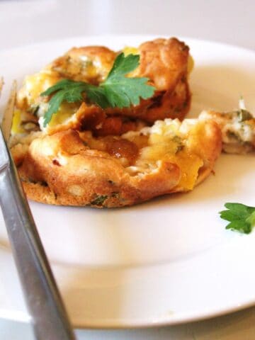 Madmuffins med mango og kylling