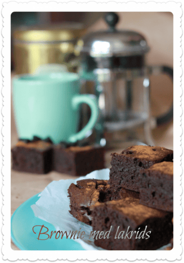 Brownies med lakrids