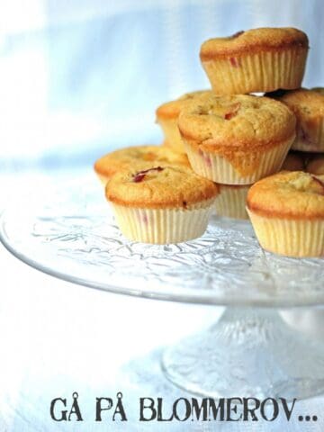 Blommemuffins - opskrift på lækre muffins med blommer