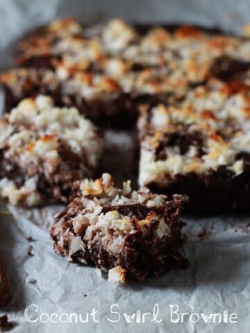 Brownies med kokos