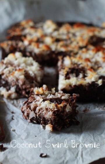 Brownies med kokos