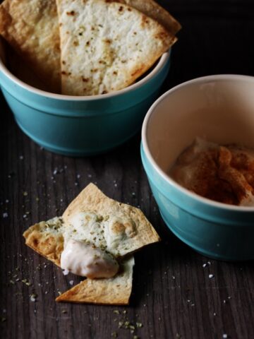 Hjemmelavede tortillachips
