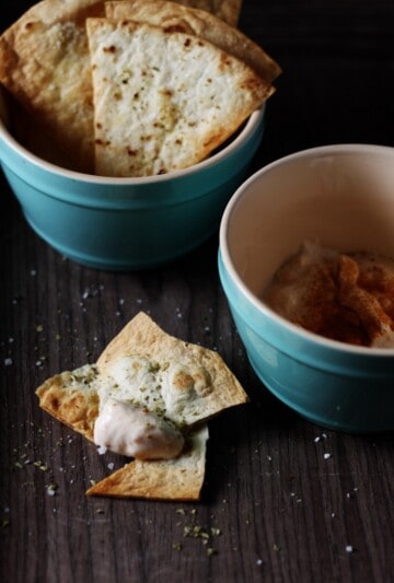 Hjemmelavede tortillachips