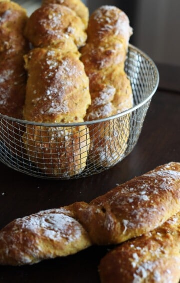Orange flutes med et twist