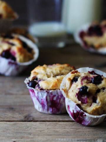Muffins med solbær