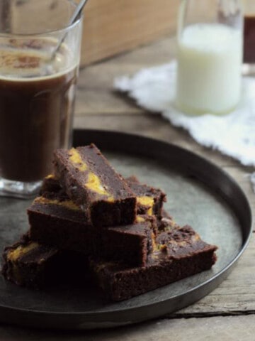 Brownies med græskar