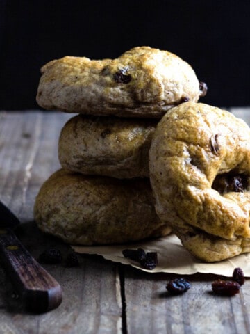 bagels med rosin