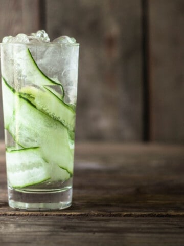 gin og tonic med agurk