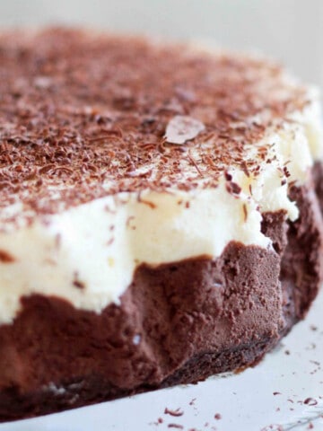 Chokolade mousse kage