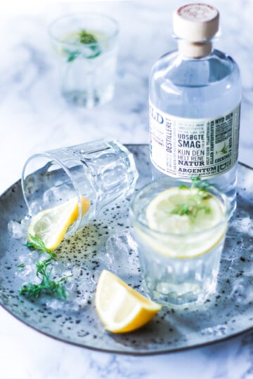 drinks og cocktails med Aquavit