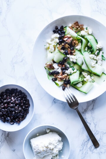 squashsalat med bønner og feta (2)