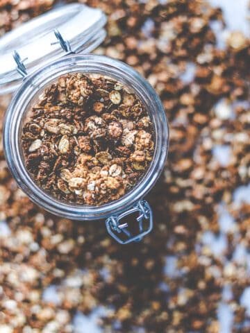 peanutbutter granola - mysli opskrift