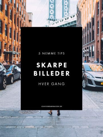 fotografer skarpe billeder