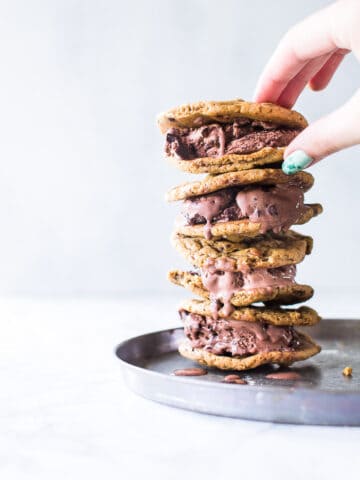 Is sandwich med cookies