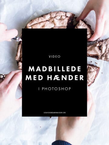 Madbillede med flere hænder i photoshop - sammensæt billede i photoshop