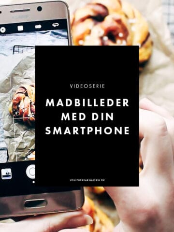 fotografer med smartphone