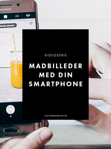 fotografer med smartphone