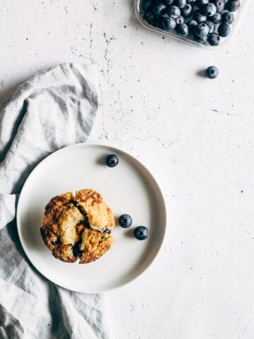 blåbærmuffins-muffins med frugt-opskrift