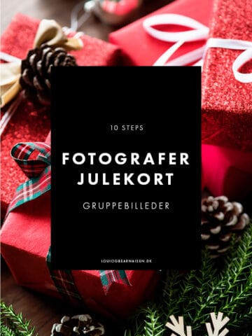 Gruppebilleder - Fotografer bedre billeder til julekort