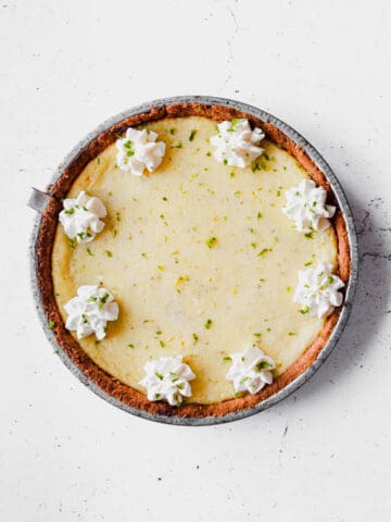 Key Lime Pie - opskrift på kage med lime