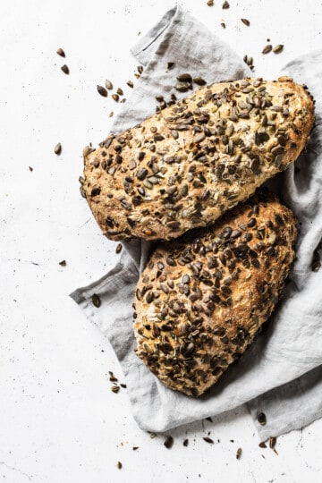 Græskarkernebrød - opskrift på brød med græskarkerner