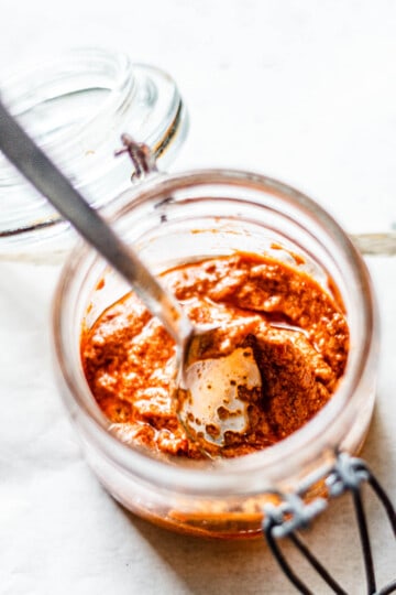 rød pesto - opskrift på pesto med peberfrugt