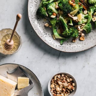 stegt broccol - opskrift på bagt broccoli