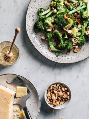stegt broccol - opskrift på bagt broccoli