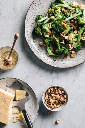 stegt broccol - opskrift på bagt broccoli